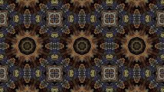 VJ Loop #34 Kaleidoscope Video Background Screensaver 30 Min