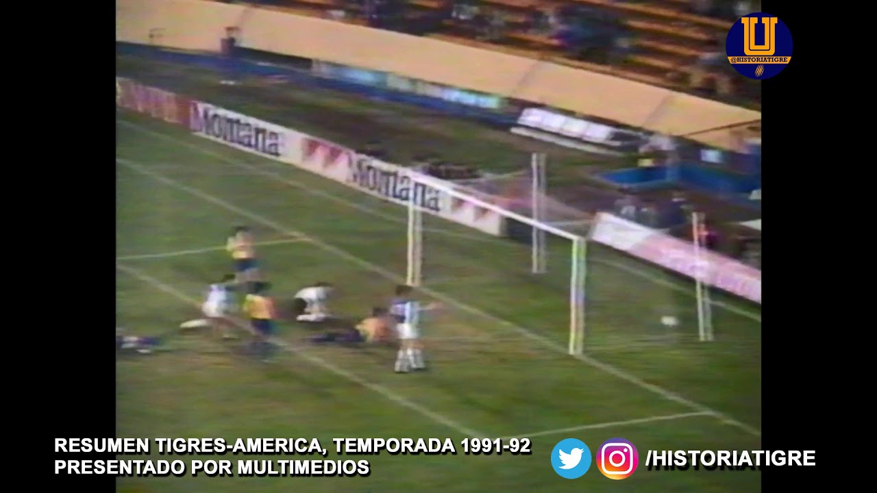1991-92 Tigres Vs America