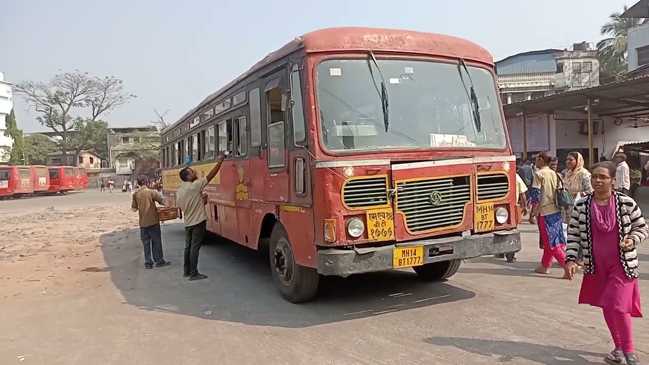 BT 1777 Old Bus  Panvel Depot 