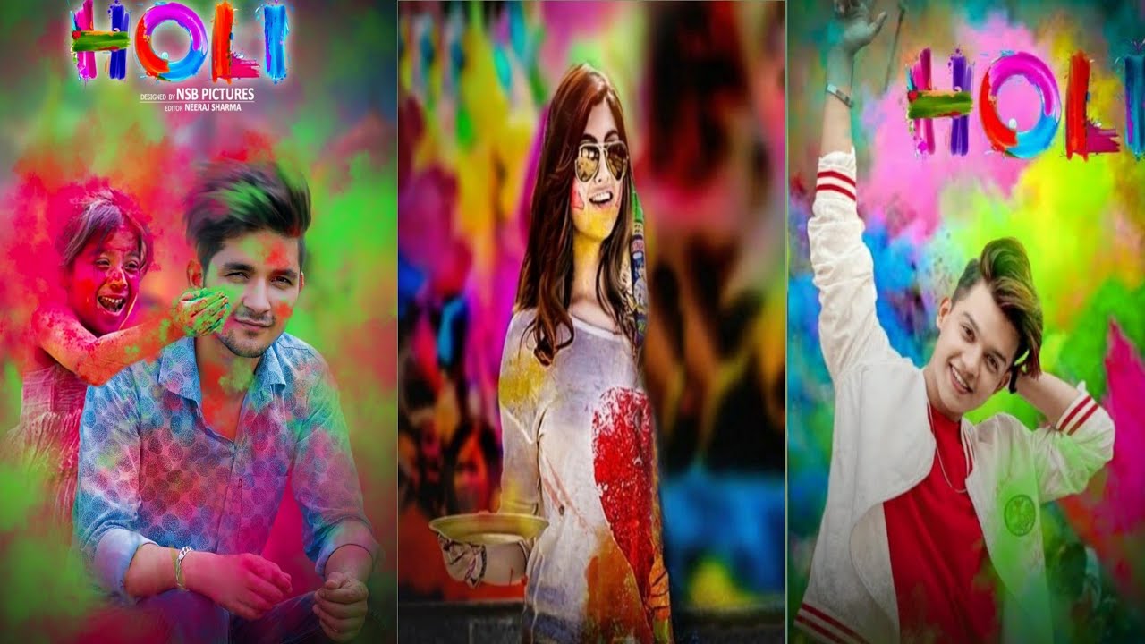 holi photo editing 2021/holi photo editing 2021