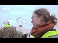 The Environmentalists throwing Christmas Trees into the water | Your Planet | Newsround