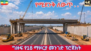 Walking Under Addis Ababa's Biggest New Overpass — Kolfe 18 Mazoria Road Corridor Revealed | 4K Walk