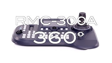 【360 Product Video】RMC-300A Universal Remote Control Panel ｜Datavideo