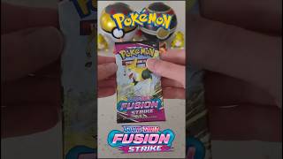 🐛 Accelgor the Bug-type Pokémon??!🐛  #Pokemon Fusion Strike Booster Pack Opening #shorts