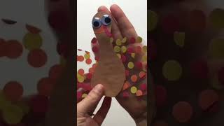 Easy Turkey Craft with Fine Motor Development!