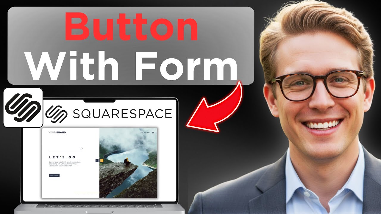 Squarespace How To Create A Button With A Form (Updated 2026) - YouTube