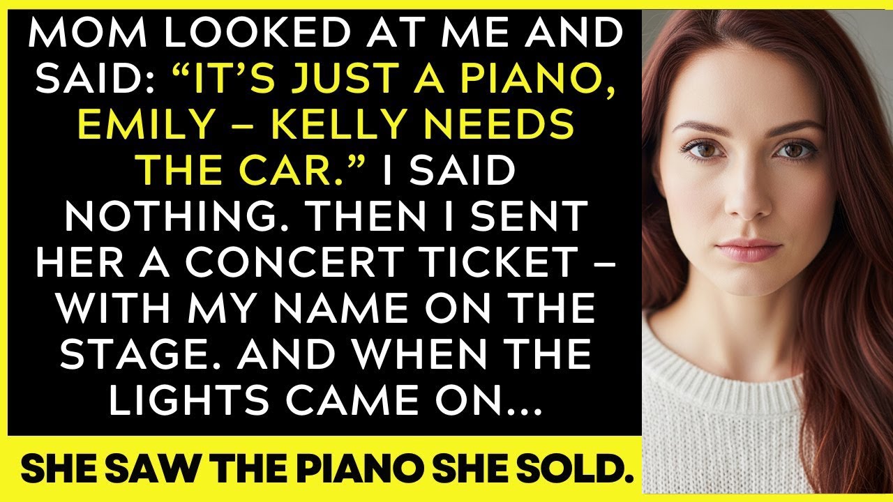 My Mom Sold My Childhood Piano To Buy My Sister A Car—So I Sent Her A Concert Ticket…