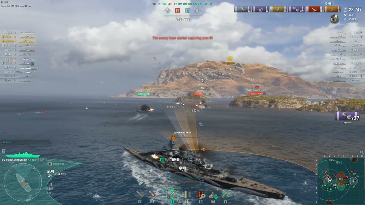 Brandenburg - 7 Kills, Carrying the Team 3.237 BaseXP