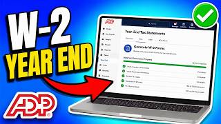 how to generate W-2s in ADP year end – updated walkthrough 2026