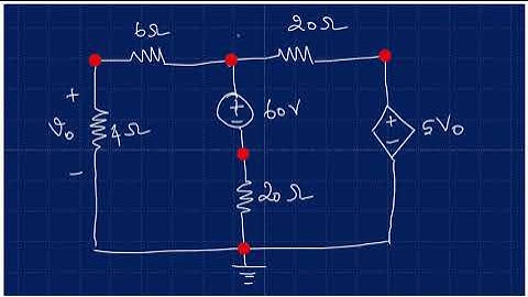 Nodal Analysis  - Problem 3.8 - Fundamentals of Electric Circuits - 5th Edition
