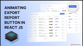 Animating Export Report On In React Js Bug Busters
