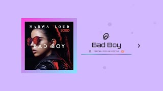 Marwa Loud-Bad Boy Ringtone || Official Offline Status || With Download screenshot 4