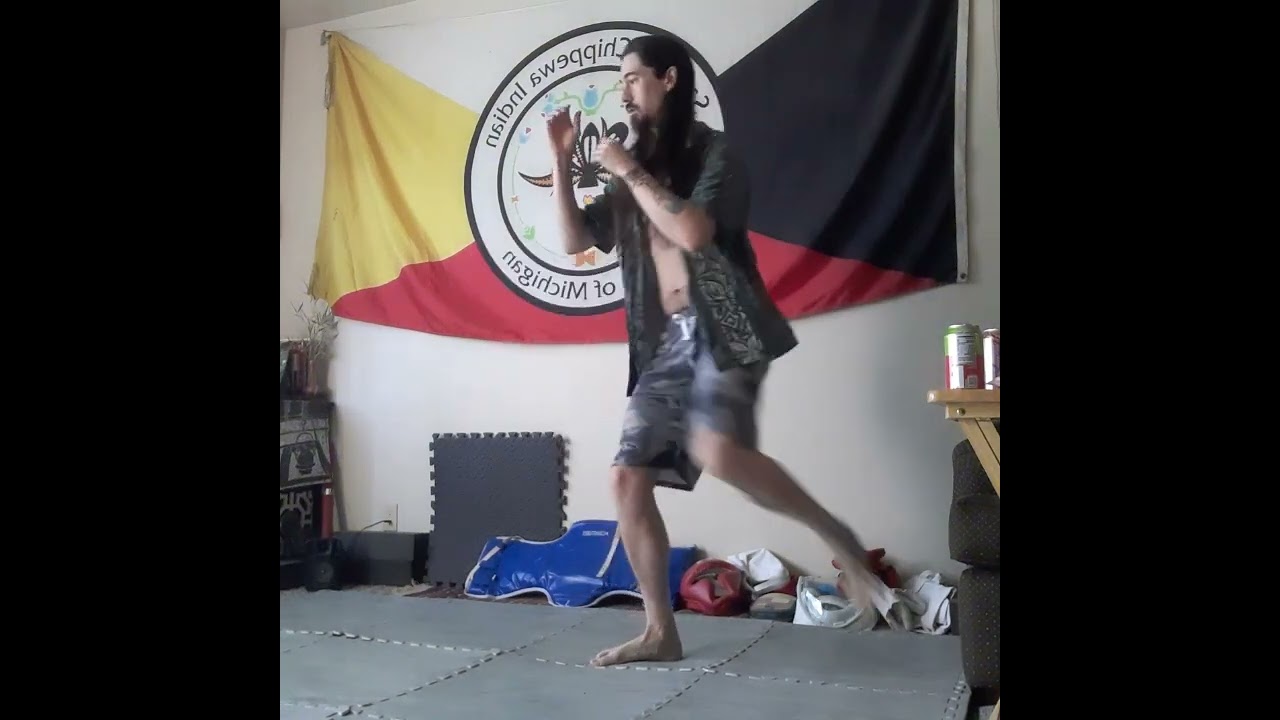 Front snap kick tutorial.