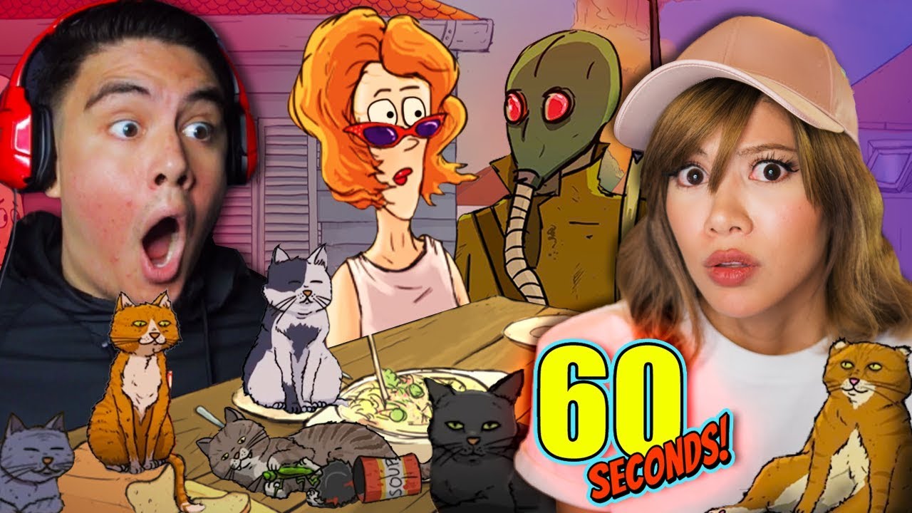 ⁣CAT LADY GETS WHAT SHE DESERVES - 60 Seconds w/ Kubz Scouts