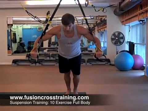 Suspension Training: Full Body 10 Exercise Workout