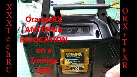 OrangeRX antenna mod on Turnigy 9XR