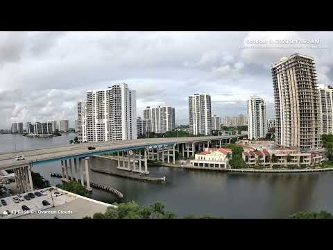 Miami Intracoastal Live Cam, Sunny Isles Beach, Aventura