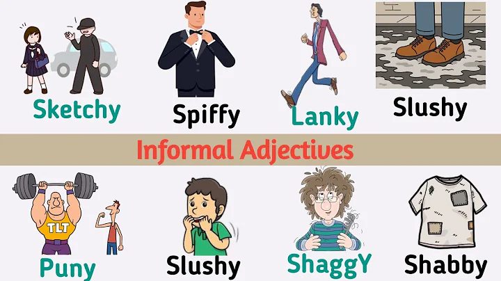 Adjectives with Meaning & Examples | Informal Adjectives in English | Informal Adjectives vocabulary