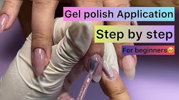 Gel Polish Application for Beginners | Nail Plate Alignment | Step-by-step Tutorial