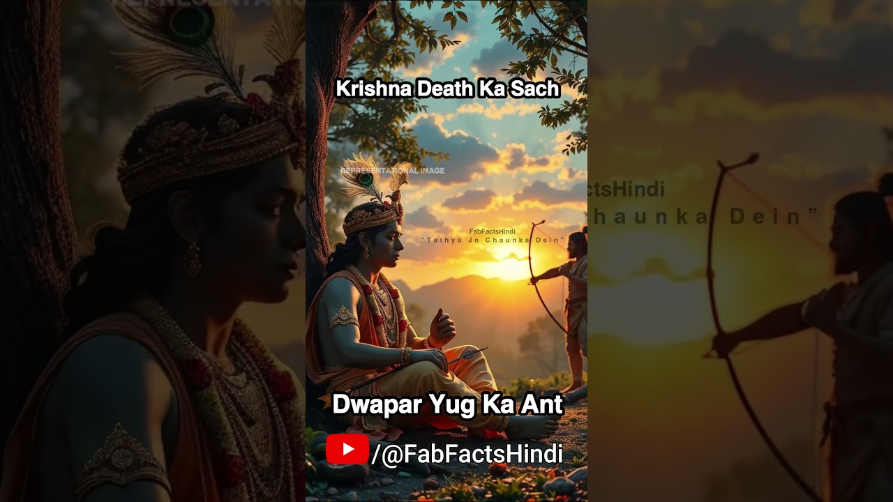 Bhagwan Krishna Death Ka Sach 🔱 | Dwapar Yug Ka Ant | 