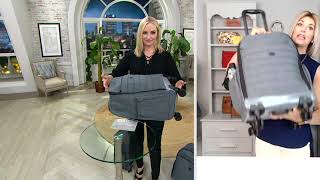 Lug Soft Sided Spinner Wheelie Bag - Porter SE on QVC screenshot 4