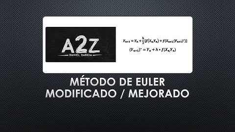Método de Euler Mejorado/Modificado. Métodos Numéricos. Ecuaciones Diferenciales