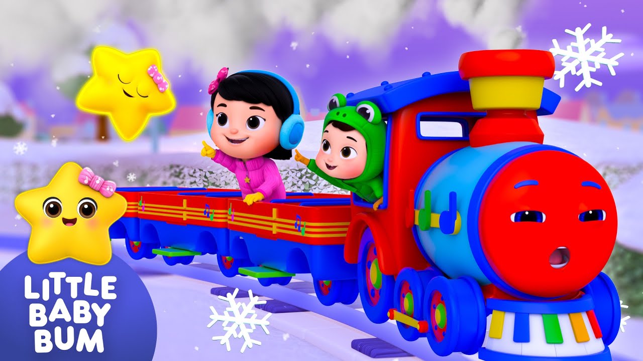 Starlight Starbright ⭐ Magical Winter Train Trip ❄ Little Baby Bum
