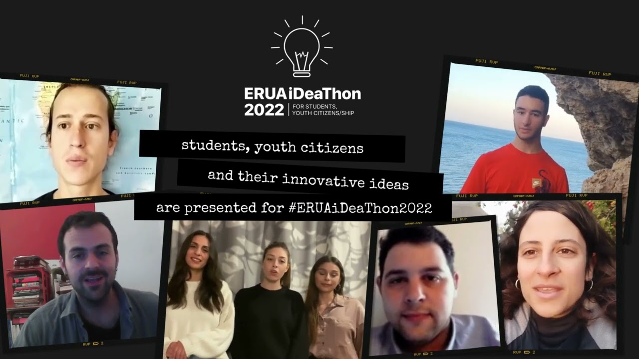 ERUA iDeaThon 2022 memories and moments - UAEGEAN at Paris8