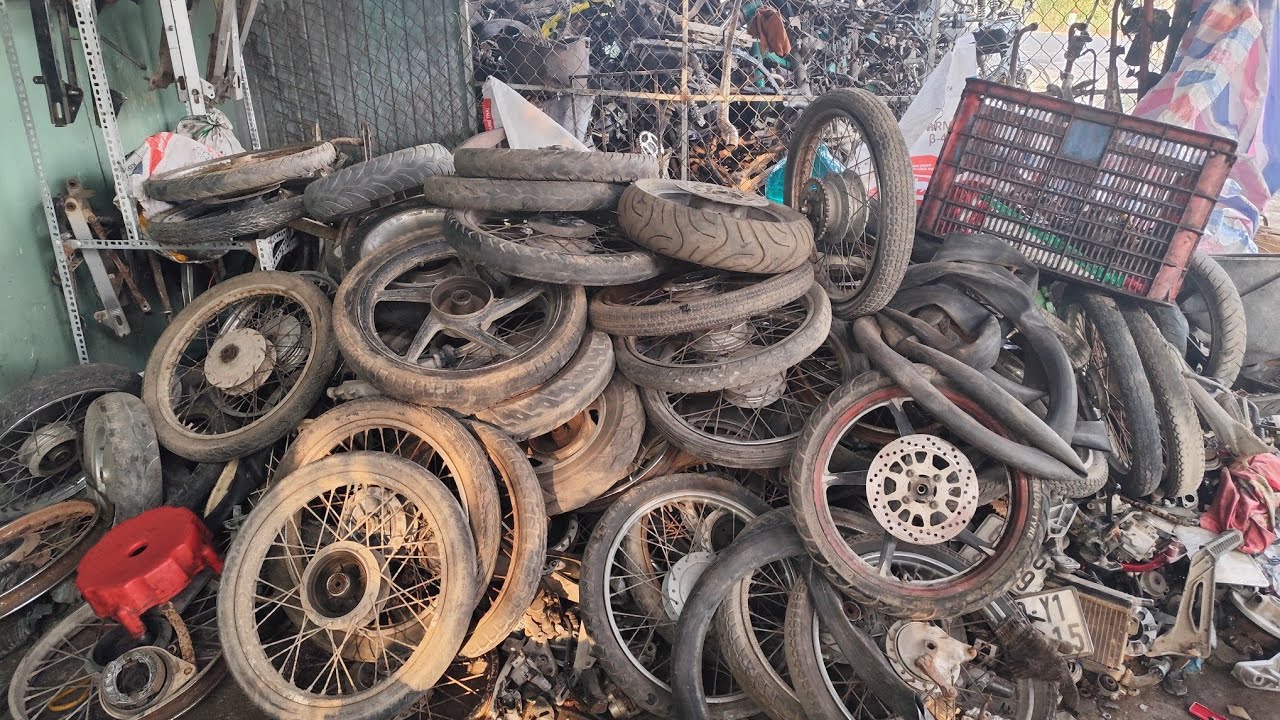 Mâm xe sym và Honda rã thanh lý