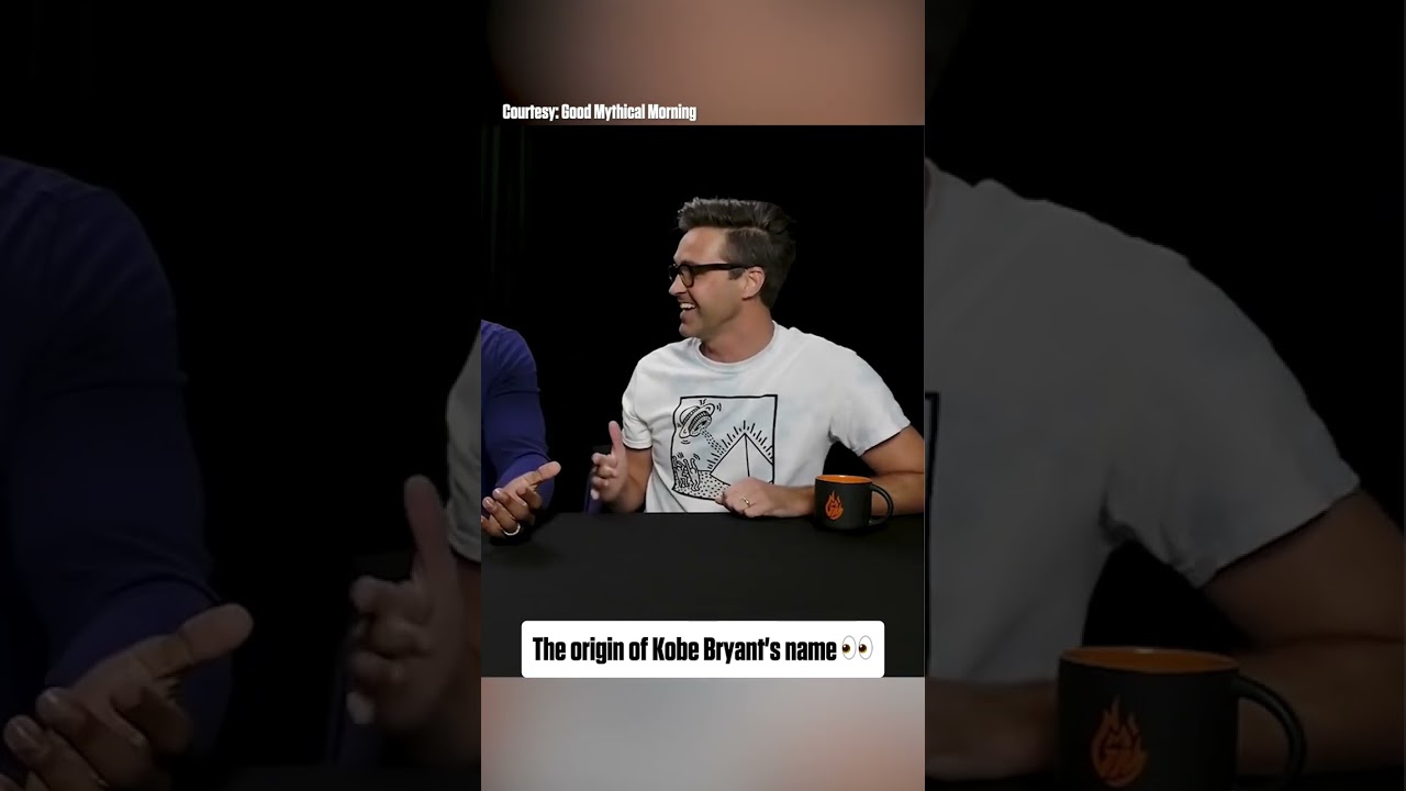 Kobe Bryant tells the story of how he was named 😅 (via 