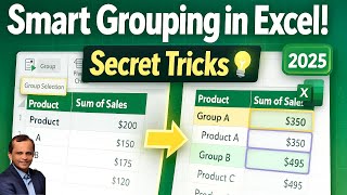 51. The Secret to Smart Grouping in Excel Pivot Tables (2025 Tutorial)