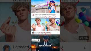 Like Nastya vs. Ryan Trahan video views different🥶#shorts #usacreators#likenastya #funny #ryantrahan