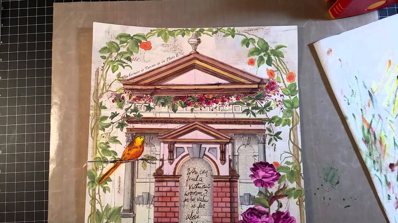 Relaxing With Prima Paintables 11-20-15