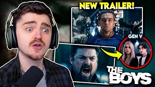 THE BOYS Season 4 Official Trailer REACTION & Breakdown!