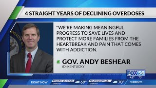 Statewide overdose deaths in decline for fourth straight year, Gov. Beshear says