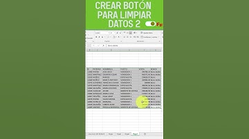 🔘Learn how to insert a button (MACROS)💻 #excel #excelhacks #officelife #macros #ytshorts #shorts