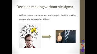 Introduction to Six Sigma - Decision making without six sigma
