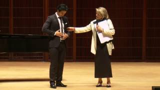 Shepherd School of Music Master Class with Renee Fleming - Rafael Moras, tenor