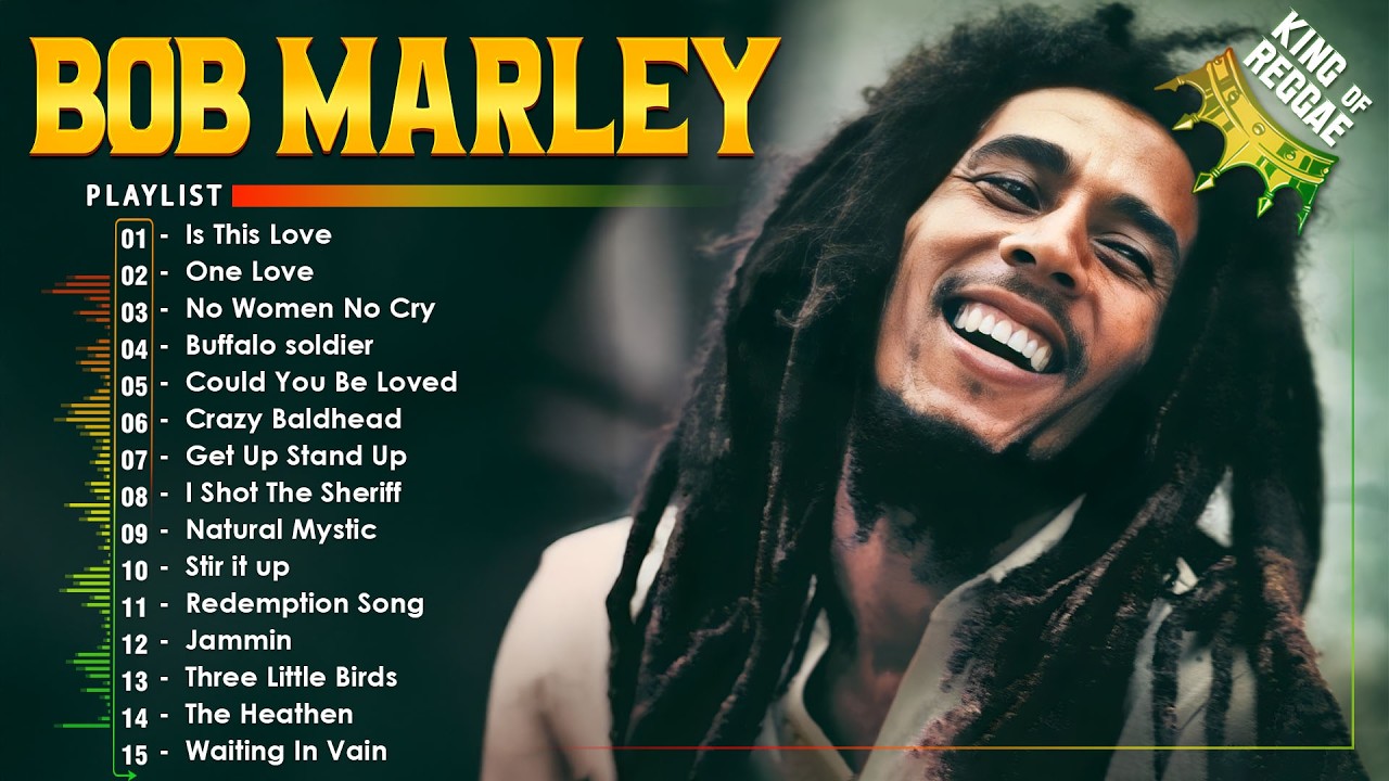 Top 15 Reggae Songs - Bob Marley Greatest Hits Full Album - Bob Marley Reggae Songs