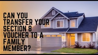 Transferring Your Section 8 Voucher. #rent #Section8 #women #children #voucher