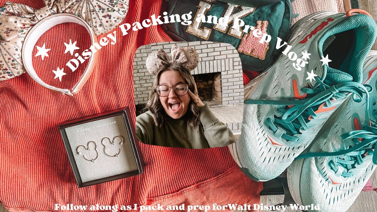Pack and Prep for Walt Disney World! ✨| the week in my life before a Disney World vacation!