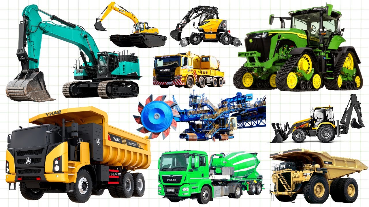 Amazing Excavators & Muscle Machines | Demilition, Grapple, Auger, Hammer, Saw, Digger, Saw,  Crane