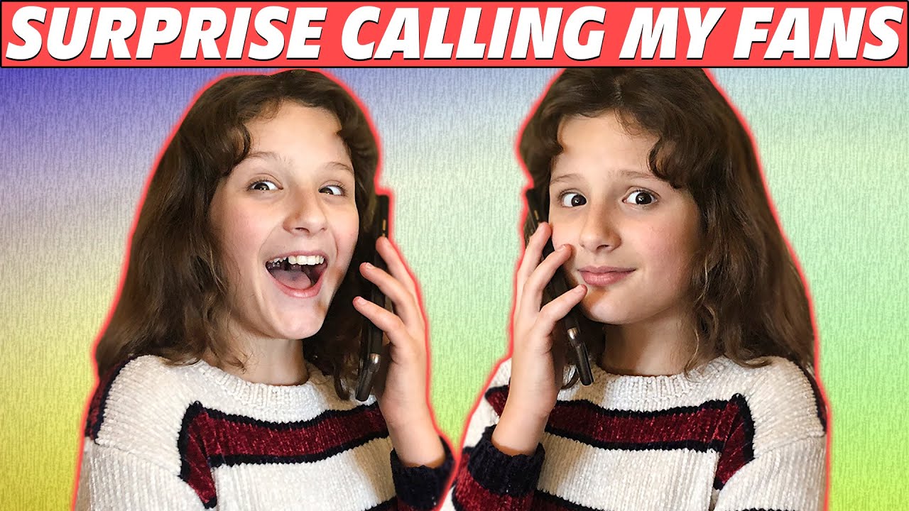 Surprise Calling My Fans! | Hayley LeBlanc