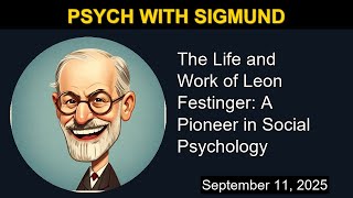 Exploring The Life And Work Of Leon Festinger A Pioneer In Social Psychology Psych With Sigmund