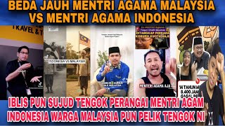 Download Lagu BEDAH JAUH MENTRI AGAMA MALAYSIA VS MENTRI AGAMA INDONESIA⁉️mentri indo iblis pun di buat sujud  MP3