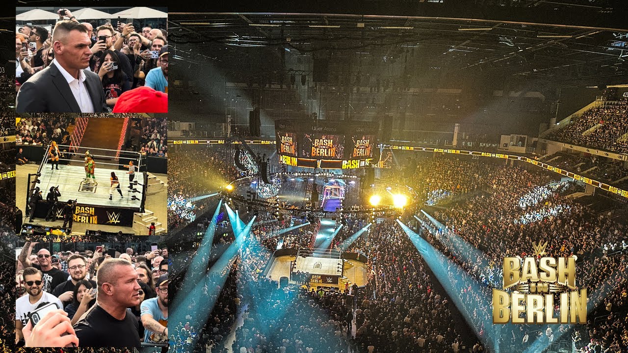 WWE Bash in Berlin - VLOG - 31.08.2024 Berlin Uber Arena