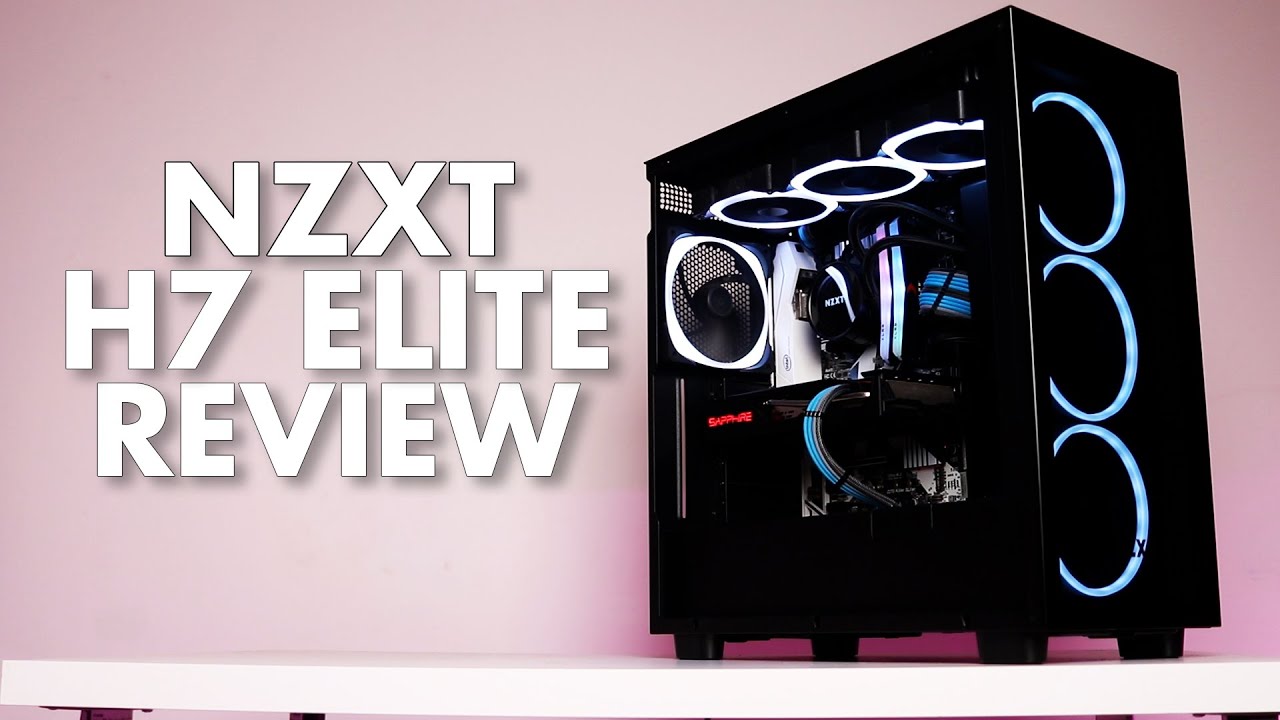 NZXT H7 Mid-Tower Case (White) CM-H71BW-01 B&H Photo Video