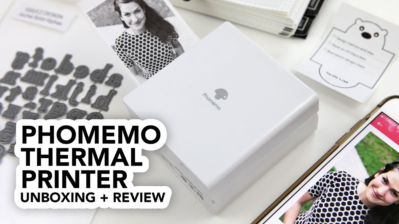 Phomemo Pocket Printer Unboxing + Quick Review 