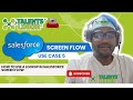 How To Use A LOOKUP in Salesforce Screen Flow