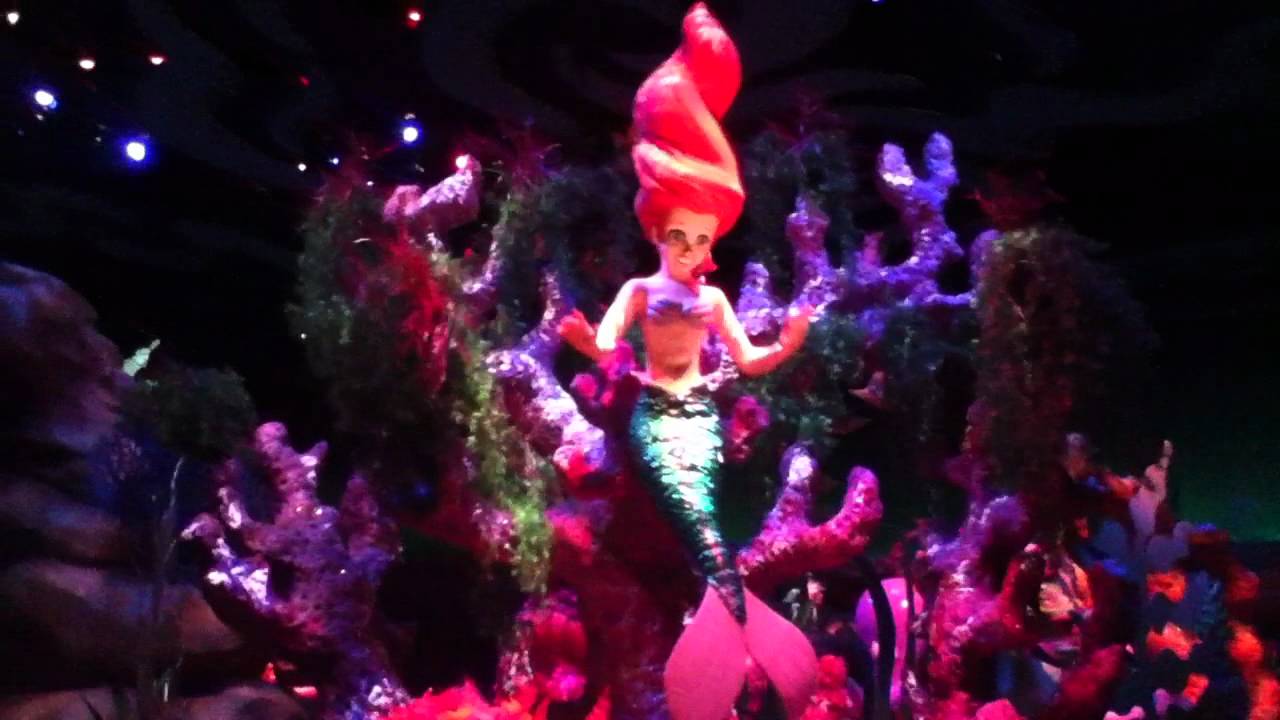 Little Mermaid Ride- Ariel's Undersea Adventure full ride - YouTube